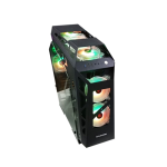 Revenger Jackhammer Tempered Glass Gaming Case with 120mm ARGB Controller