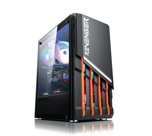 Revenger Megatron Mid Tower Desktop Gaming Casing