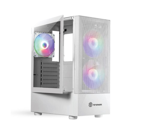 Revenger GHOST 2 Mid Tower RGB ATX Gaming Case White