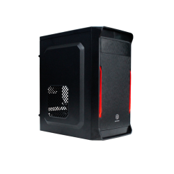 Revenger MX-2 Mini Tower Black Led STRIPE Micro-ATX Desktop Casing with 350W PSU