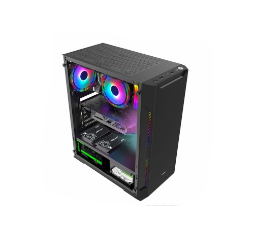 REVENGER ARES II MID TOWER DESKTOP RGB GAMING CASING
